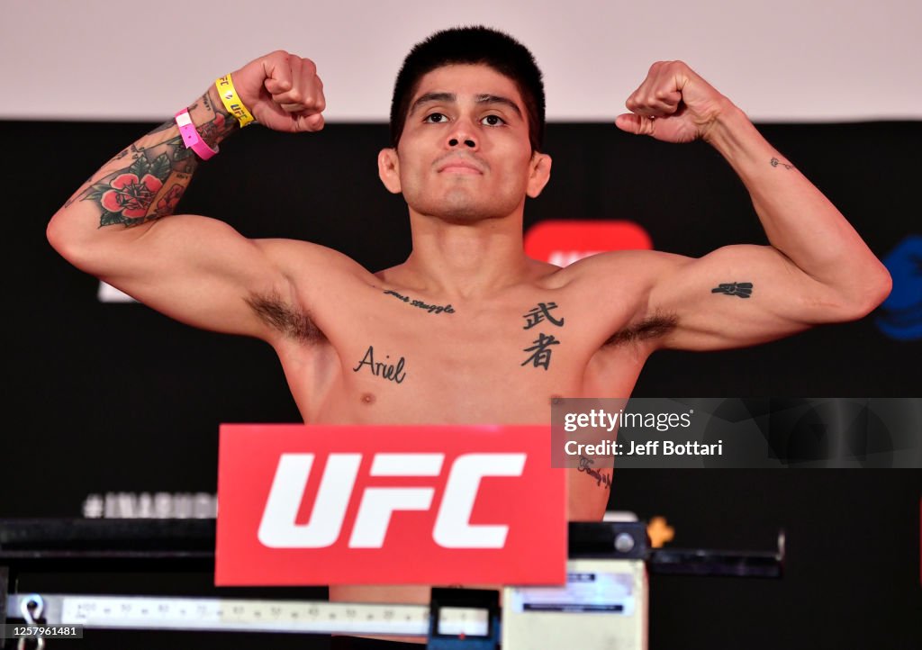 UFC Fight Night: Whittaker v Till Weigh-in