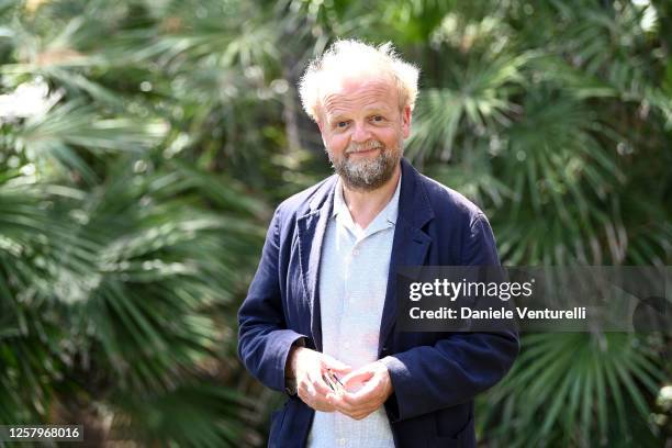 Toby Jones attends Filming Italy Sardegna Festival 2020 Day 3 Press Conference at on July 24, 2020 in Santa Margherita di Pula, Italy.
