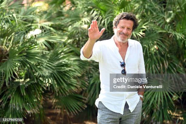 Joaquim de Almeida attends Filming Italy Sardegna Festival 2020 Day 3 Press Conference at on July 24, 2020 in Santa Margherita di Pula, Italy.