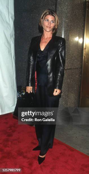 Lori Loughlin attends Second Annual GQ Men Of The Year Awards at Radio City Music Hall in New York City on October 15, 1997.