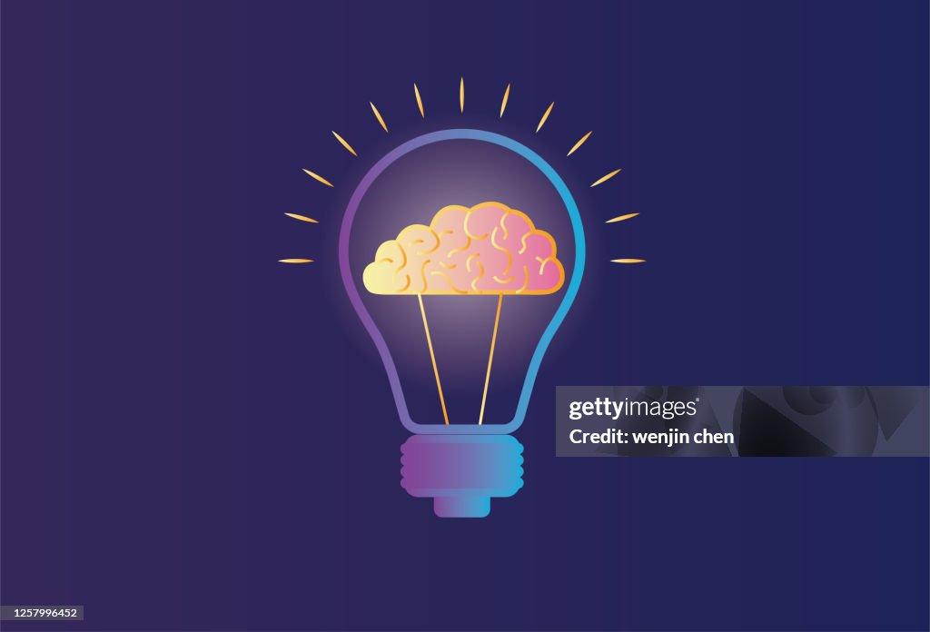 Electric light and brain