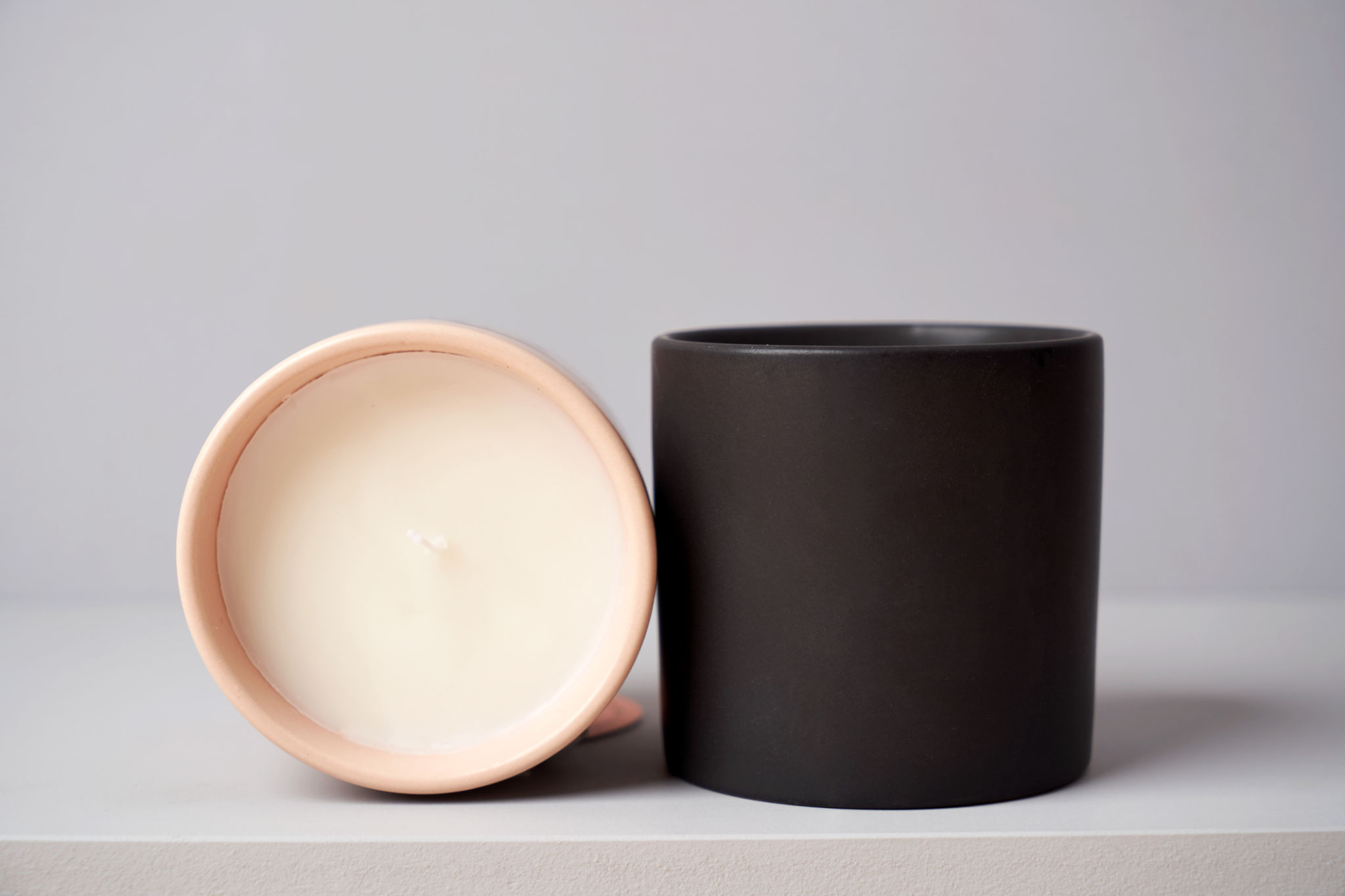 trimmed candle wick