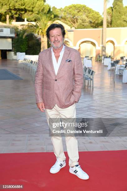 Joaquim de Almeida attends the third day of Filming Italy Sardegna Festival at Forte Village Resort on July 24, 2020 in Santa Margherita di Pula,...