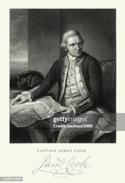 James Cook Rice Hat 221 James Cook (Sailor) Stock Photos, High-Res Pictures, and Images ...