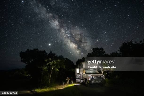 rv road trip - motor home stock pictures, royalty-free photos & images