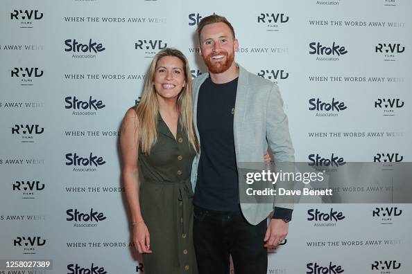 Pippa Tarrant and Toby Tarrant attend the premiere of Stroke... News
