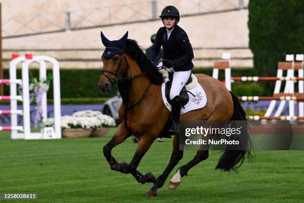 Jodie Hall Mcateer during the90° CSIO Roma 2023CSIO5* A against the clock - 1.50m - 30.000 EUR - LR - presented by ENI, on May 25, 2023 at Piazza di...