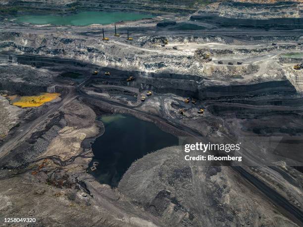 The coal mine, operated by South Eastern Coalfields Ltd., in Gevra, Chhattisgarh, India, on Wednesday, May 10, 2023. India has to keep its power grid...