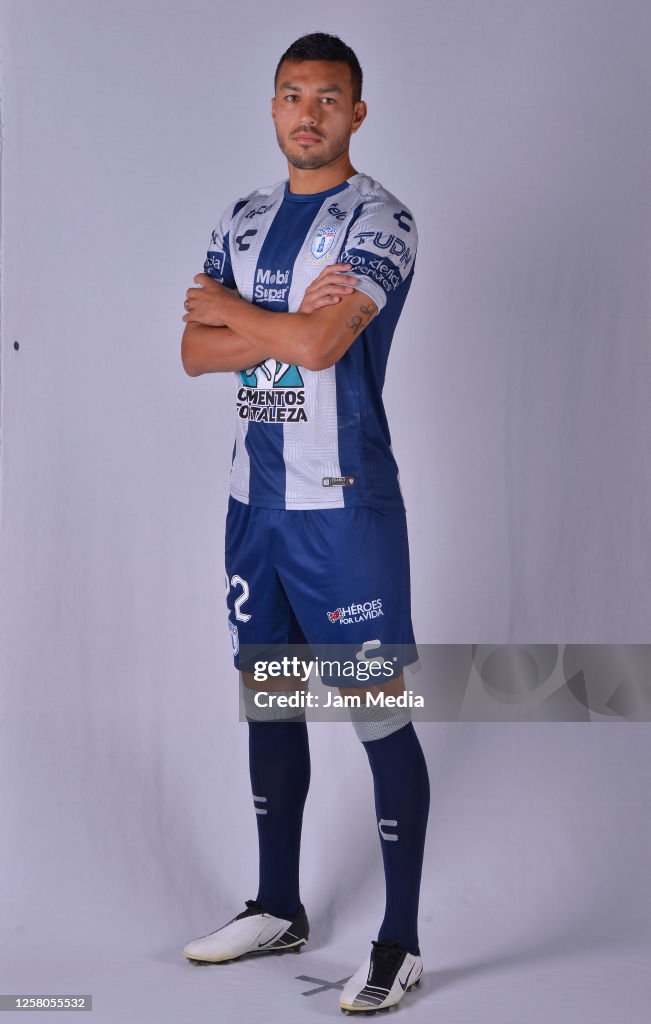 Gustavo Daniel Cabral of Pachuca poses during the Pachuca FC portait