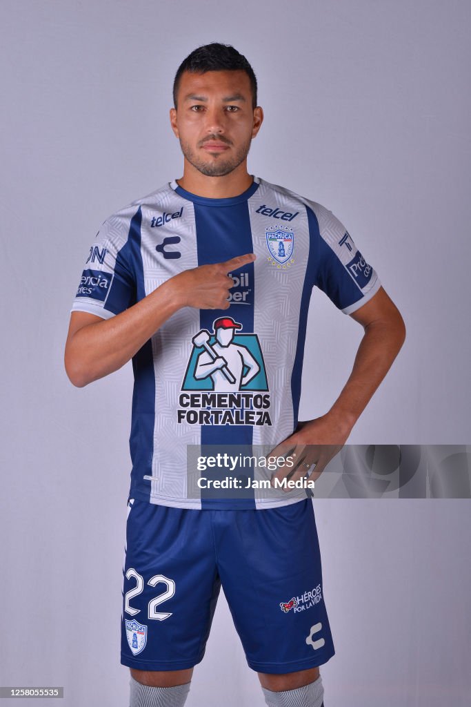 Gustavo Daniel Cabral of Pachuca poses during the Pachuca FC portait