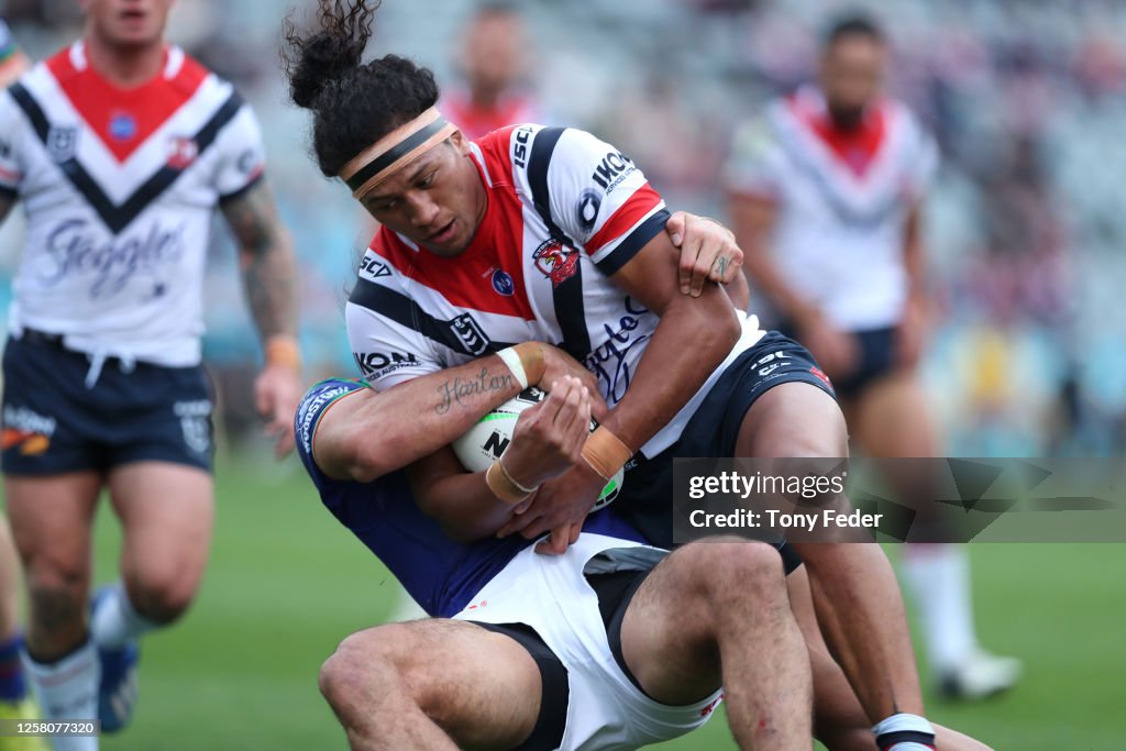 NRL Rd 11 - Warriors v Roosters