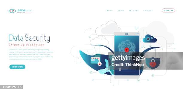 cyber security and authentication concept stock illustration - isometric padlock stock illustrations