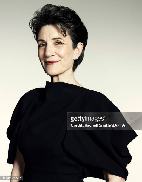 Actor Harriet Walter is photographed at BAFTA's television awards with P&O Cruises on May 14, 2023 in London, England.