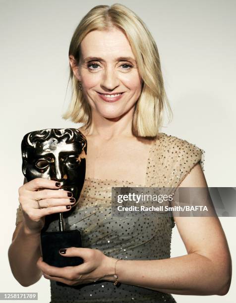 Actor Anne-Marie Duff is photographed at BAFTA's television awards with P&O Cruises on May 14, 2023 in London, England.