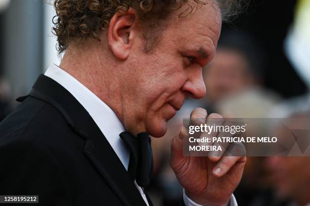 Actor and President of the Un Certain Regard jury John C. Reilly arrives for the screening of the film "The Old Oak" during the 76th edition of the...