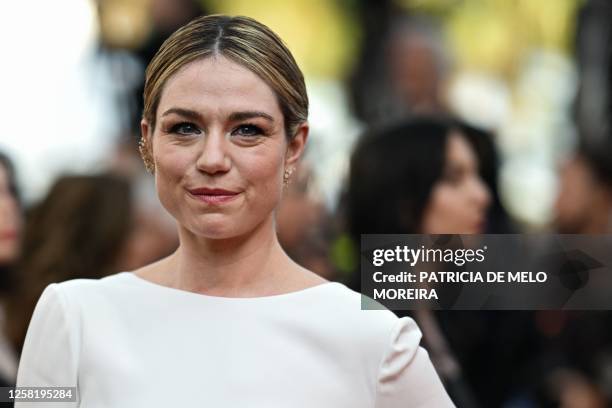 Belgian actress and member of the Un Certain Regard jury Emilie Dequenne arrives for the screening of the film "The Old Oak" during the 76th edition...