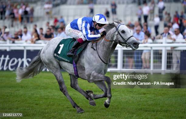 Art Power ridden by Oisin Murphy wins The Weatherbys Ireland Greenlands Stakes at Curragh Racecourse in County Kildare, Ireland. Picture date:...