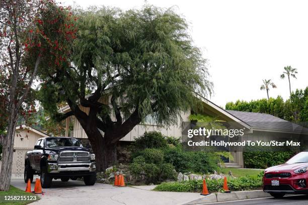 The Brady Bunch House is seen on May 26, 2023 in Los Angeles, California.