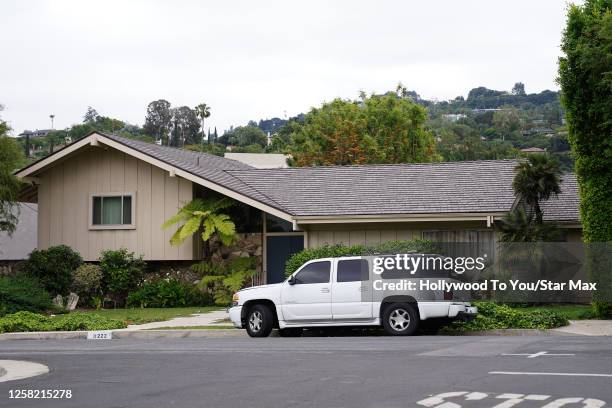 The Brady Bunch House is seen on May 26, 2023 in Los Angeles, California.