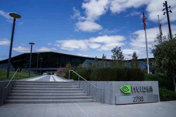 CA: Nvidia Headquarters As Stock Soars To Record After AI Boom Fuels Chips Demand
