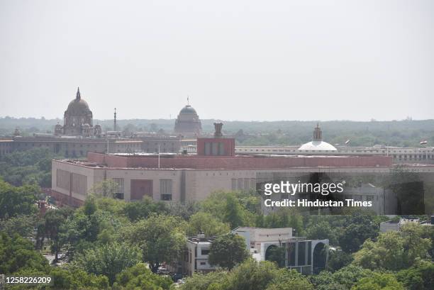 Security has been stepped up in Lutyens' Delhi ahead of the inauguration of the new Parliament building by Prime Minister Narendra Modi on Sunday, on...