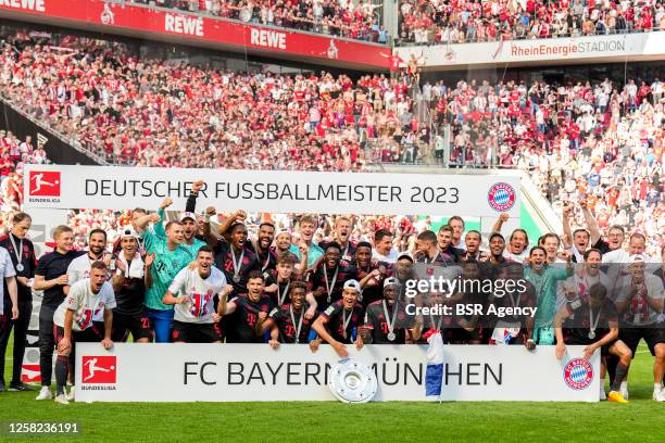 Coach Thomas Tuchel of FC Bayern Munchen, Assistant Coach Zsolt Low of FC Bayern Munchen, Assistant Coach Arno Michels of FC Bayern Munchen,...
