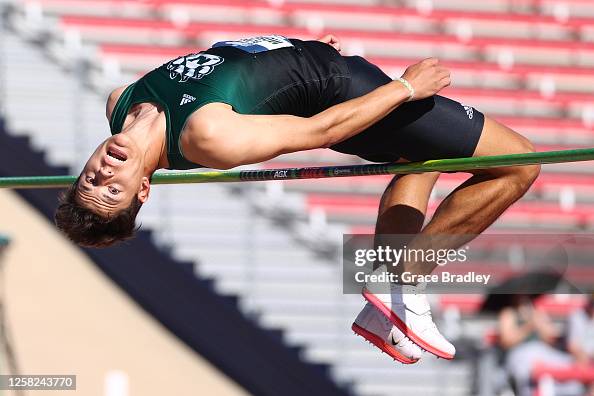 Blake Ruffner High Jump Blake Morgan NW Missouri Bearcats competes in the men's high jump ...