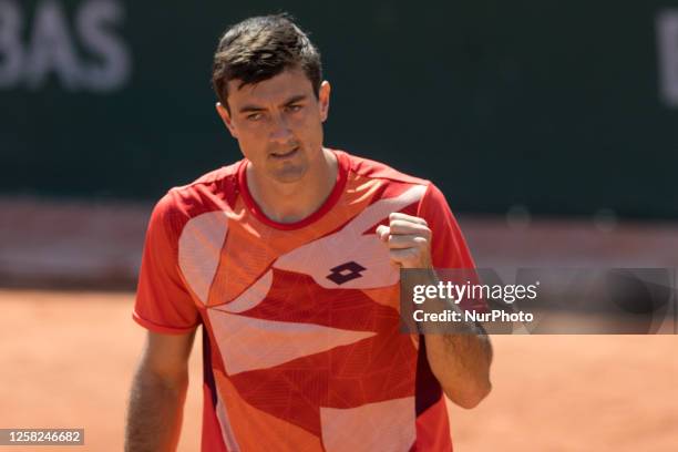 Sebastian Ofner during Roland Garros 2023 in Paris, France on May 28, 2023.