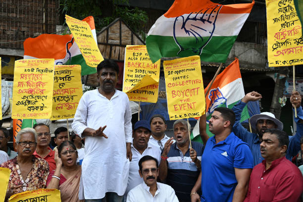 IND: Kolkata Congress Protest Against Inauguration Of New Parliament Building By PM Narendra Modi