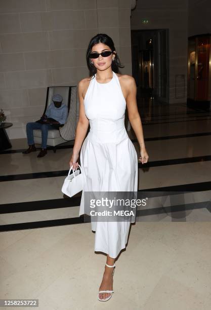 Kylie Jenner is seen on May 28, 2023 in Paris, France.
