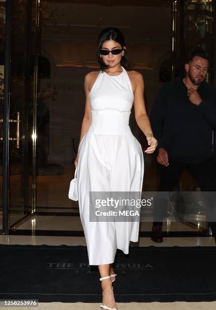 Kylie Jenner is seen on May 28, 2023 in Paris, France.