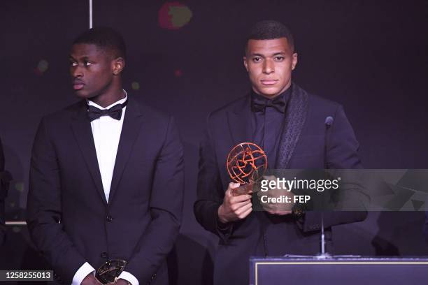 Nuno Alexandre TAVARES MENDES - 07 Kylian MBAPPE during the ceremony for the UNFP Trophies on May 28, 2023 in Paris, France.