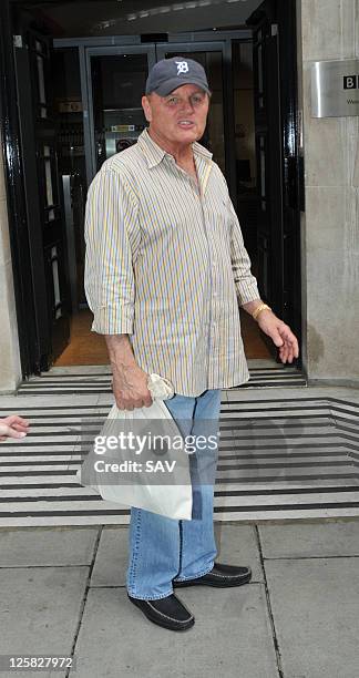 Bruce Johnson of the Beach Boys is seen at Radio 2 on September 21, 2011 in London, England.