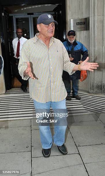 Bruce Johnson of the Beach Boys is seen at Radio 2 on September 21, 2011 in London, England.