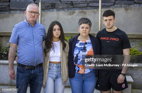 Felix Rafferty John Rafferty's family who died in a fatal A5 collision in Oct 2022 ...