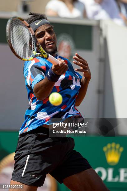 Elias Ymer during Roland Garros 2023 in Paris, France on May 30, 2023.