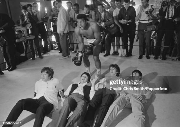 Cassius Rai American heavyweight boxer Cassius Clay later known as Muhammad Ali ...