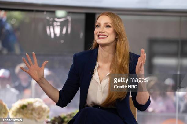 Jessica Chastain on Tuesday, May 30, 2023 --