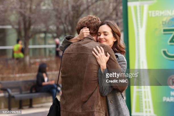 Does One Door Close and Another One Open?" Episode 822 -- Pictured: Nick Gehlfuss as Will Halstead, Torrey DeVitto as Natalie --