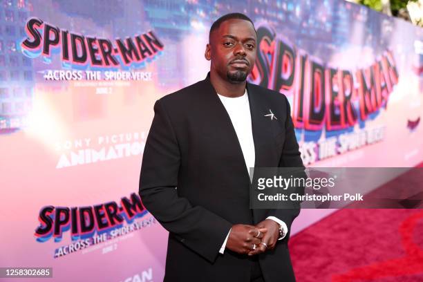 Daniel Kaluuya at the premiere of "Spider-Man: Across the Spider-Verse" held at Regency Village Theatre on May 30, 2023 in Los Angeles, California.
