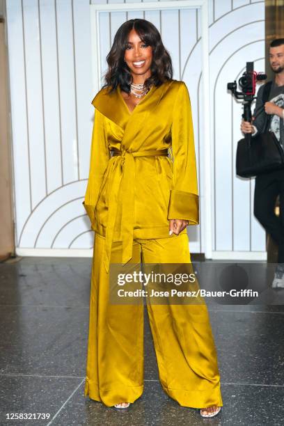 Kelly Rowland is seen arriving at the 'Today' Show on May 31, 2023 in New York City.