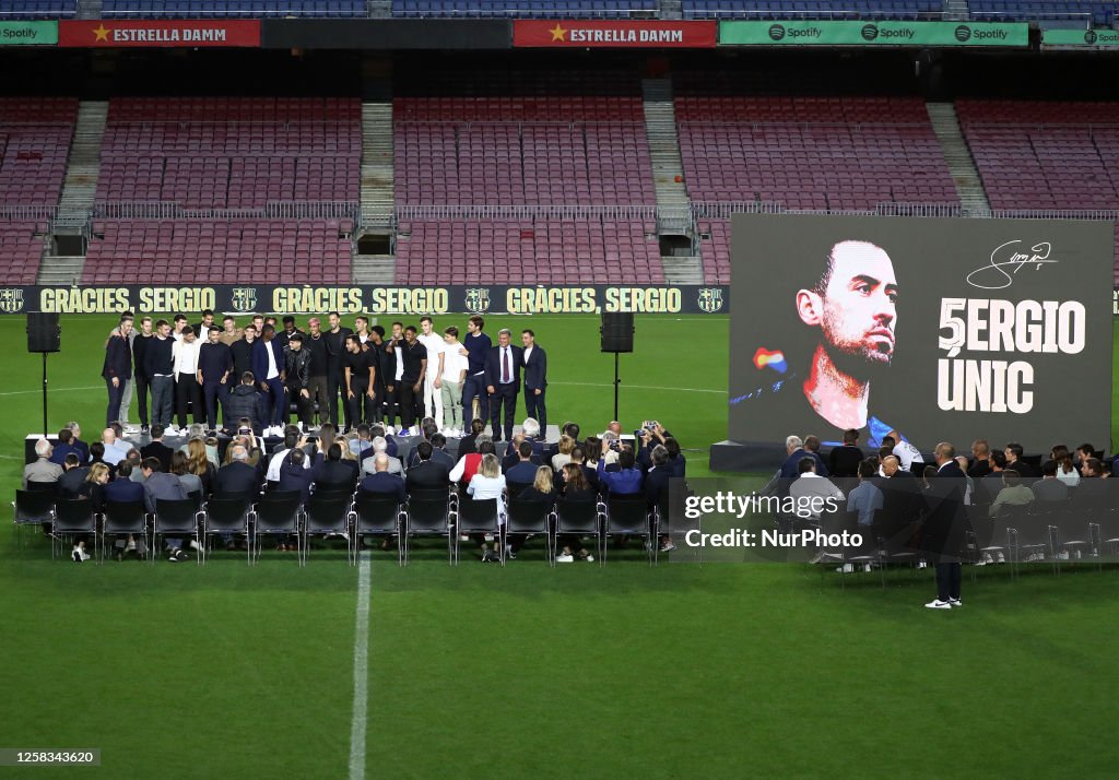 Barcelona farewell ceremony Lewandowski's Legacy at Barcelona