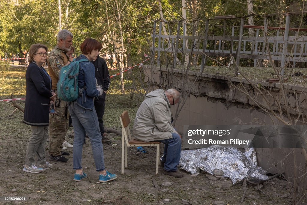 New Wave Of Strikes Hits Kyiv