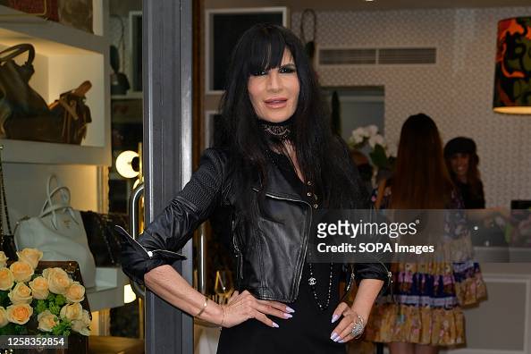 Pamela Prati attends the party for Greemour's 10th anniversary in Via ...