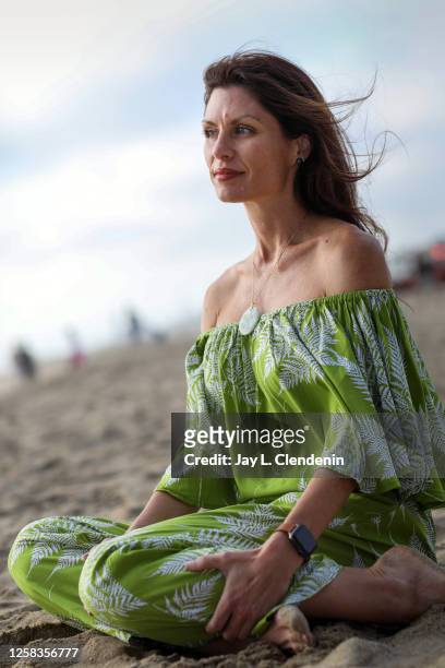 Author Jasmin Iolani Hakes is photographed for Los Angeles Times on May 12, 2023 in Manhattan Beach, California. PUBLISHED IMAGE. CREDIT MUST READ:...