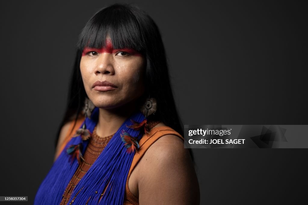 Brazilian Indigenous Rights Brazilian indigenous activist and head of the indigenous women's ...