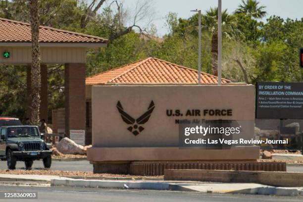 Nellis Air Force Base in Las Vegas.