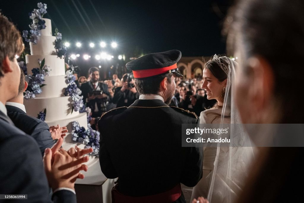 Marriage of Crown Prince Hussein and his Saudi bride