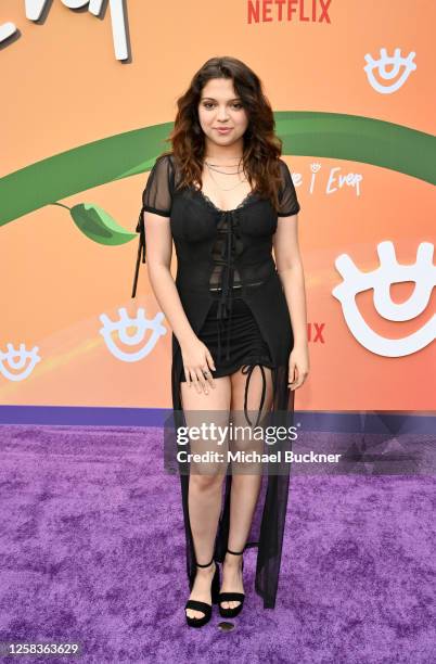 Cree Cicchino at the season 4 premiere of "Never Have I Ever" held at Regency Village Theatre on June 1, 2023 in Los Angeles, California.