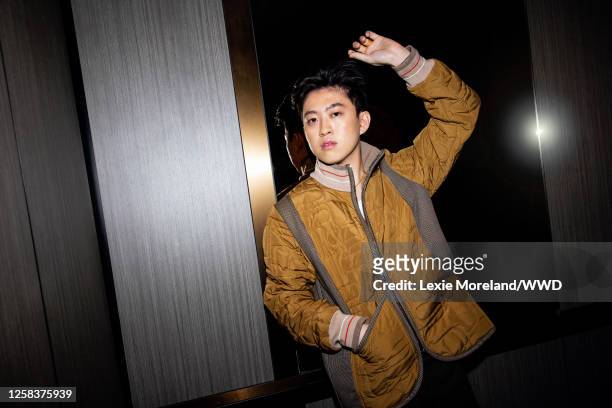Rich Brian is photographed for WWD during the 2023 Sundance Film Festival on January 21, 2023 in Park City, Utah. PUBLISHED IMAGE.